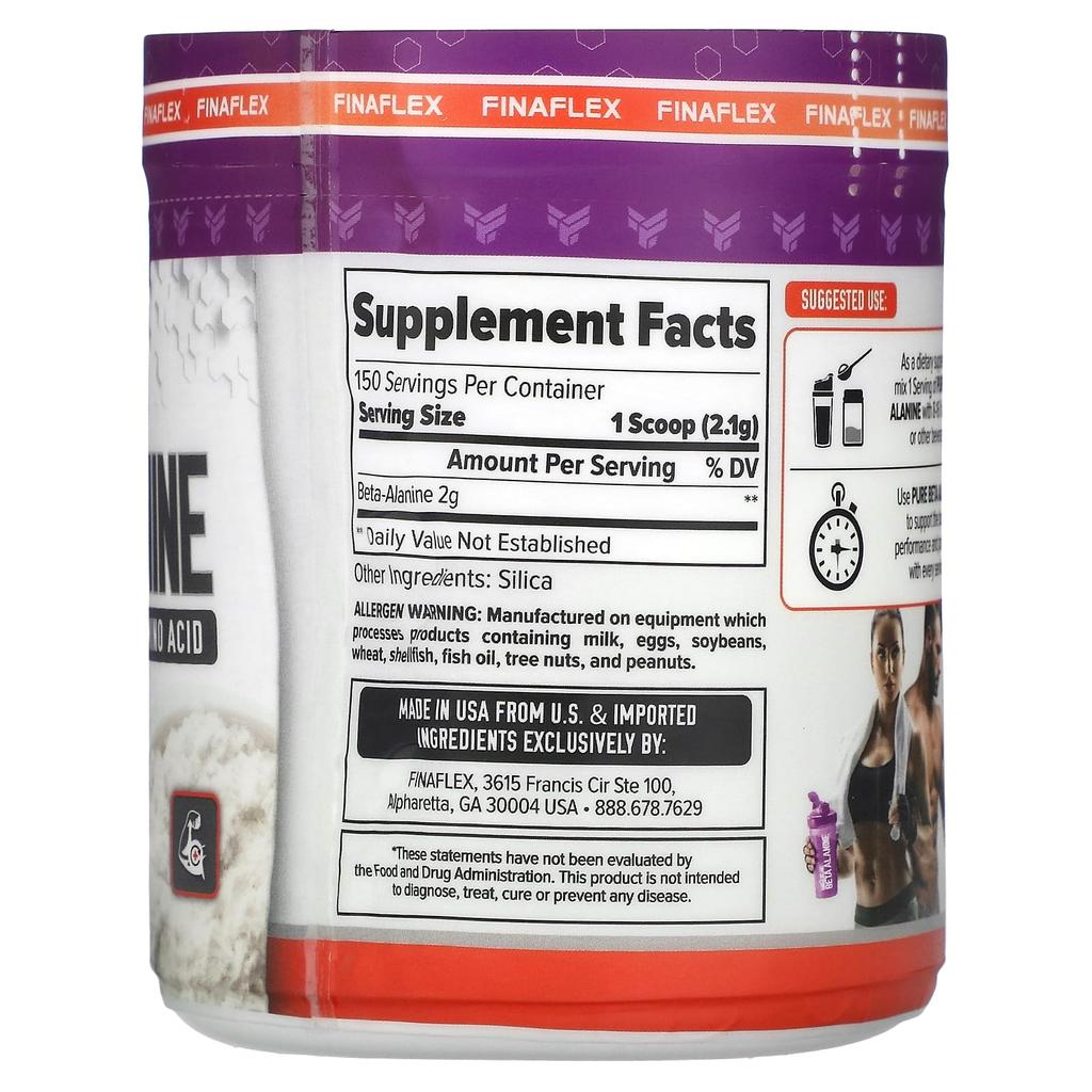 Finaflex Pure Beta Alanine, 10.9 Oz (309 G)