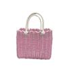 Imitation Rattan Storage Basket Plastic Woven Handbag New Hanging Baskets  Fruit