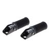 2Pcs Motorcycle Foot Rests Pegs Pedals for Suzuki GS125 GN125