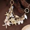 European and American Summer Beach Shell Necklace - Conch and Starfish Design for Women