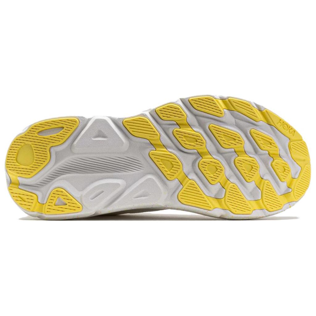 HOKA One One Клифтон 9 Белый лимонад (Женский) Женские кроссовки 1127896-WTL