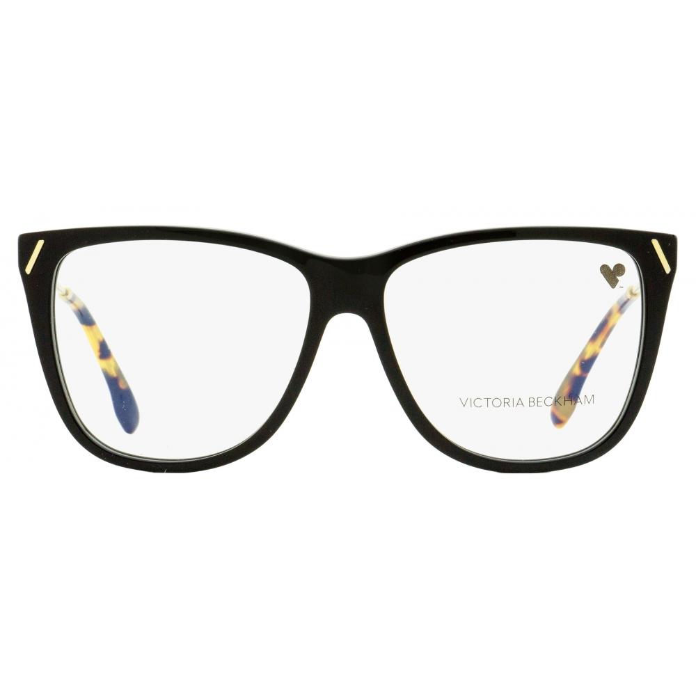 Victoria Beckham женские квадратные очки VB2636 001 черное золото 56 мм 001