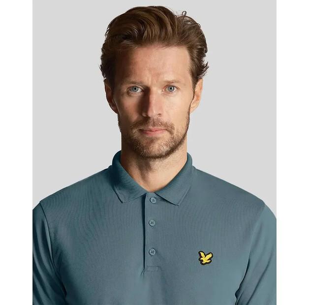 Lyle & Scott Tech поло с короткими рукавами