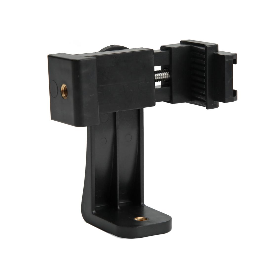 Крепление-держатель для смартфона с отверстием для винта 1/4 дюйма, вращение на 360 градусов, зажим-держатель для мобильного телефона с портом «холодный башмак» для прямой трансляции