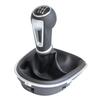 6 / 5 Speed Gear Stick Shift Knob Gaiter Boot Cover For Seat Leon II 2005-2012 Toledo III 2014 - Altea XL Accessories