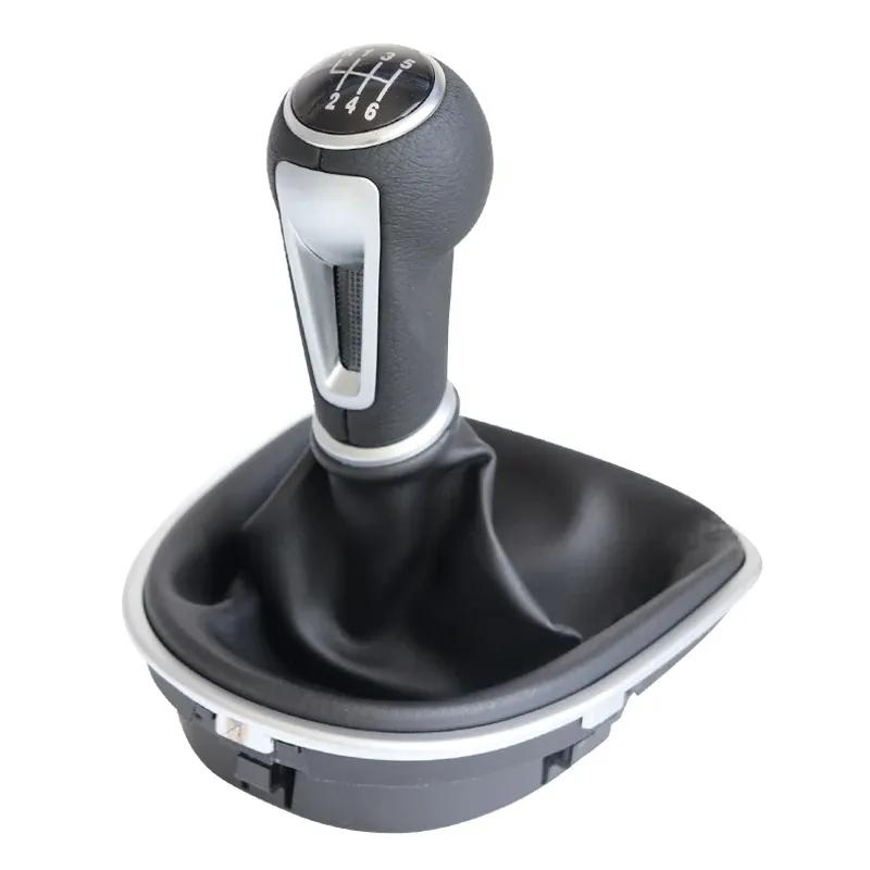 6 / 5 Speed Gear Stick Shift Knob Gaiter Boot Cover For Seat Leon II 2005-2012 Toledo III 2014 - Altea XL Accessories