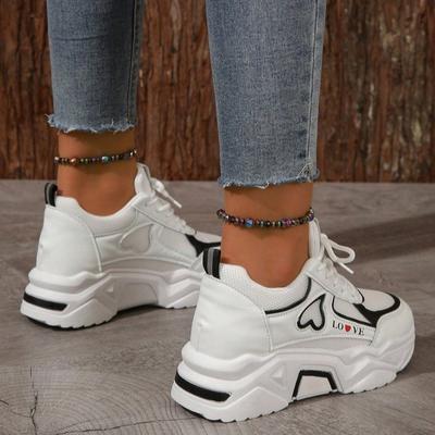Модная платформа, плоская обувь, женские повседневные кроссовки 2025, кеды, женская вулканизированная обувь