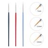 3Pcs Nail Art Liner Painting Brushes 7mm 11mm 15mm Manicure Tool