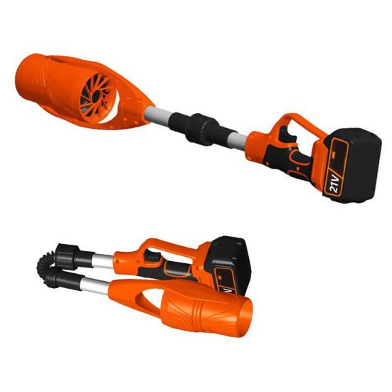 Беспроводной воздуходув 35000 об/мин высокоскоростной складной дизайн перезаряжаемый легкий электрический воздуходув для ухода за газоном