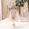 Lovely Christmas Angel Plush Doll Hanging Pendant  Christmas Decoration for Home Christmas Tree Decorations Xmas New Year Gifts