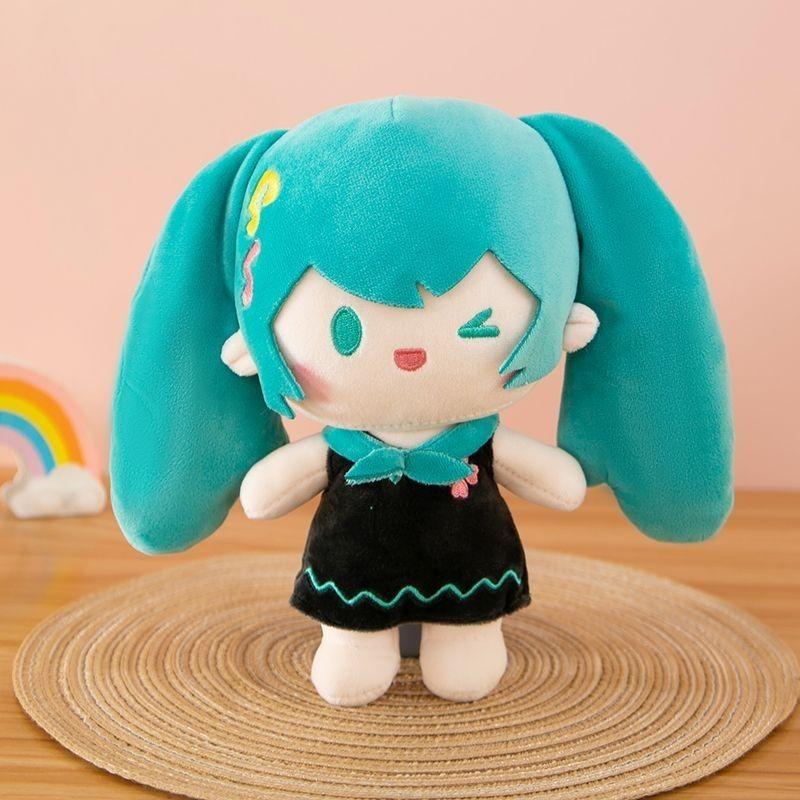 Hatsune Miku Fufu Stuffed Doll, Soft Plush Toy, Cute Birthday Gift for Girls, Ideal for Giving To Classmates