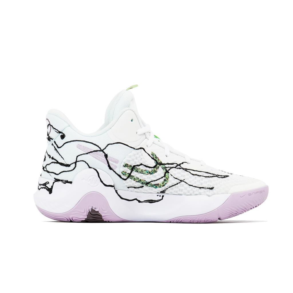 Nike KD Trey 5 IX Прецизионное сцепление Стабильность, Тройная лабораторная амортизация Амортизация, устойчивая к истиранию, Устойчивость к износу DJ6922-100(КомандаП-)