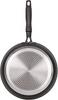 PEARL METAL Сковорода, черная, 28 см, тефлоновое покрытие Select, совместимая с IH, мраморный вентилятор, HB-3887