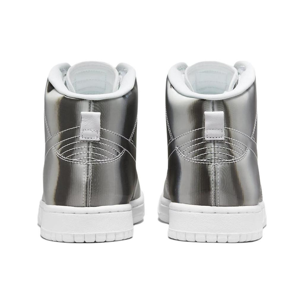 CLOT x Nike Dunk High Flux Унисекс Кроссовки Серебристый DH4444-900