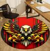 Круглый ковер Go Ahead Eagles, Коврик для помещений/улицы, для пикника, игровой комнаты, спальни, офиса, гостиной, ковер для декора дома, подарок на день рождения