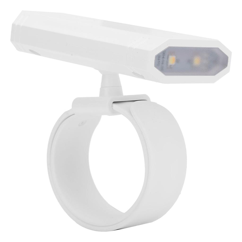 Фонарик на запястье 3-цветный перезаряжаемый светодиодный фонарик с регулируемой яркостью, браслет для чтения