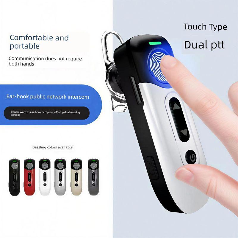 Ear-Hook Bluetooth Intercom 2026 New Model Wireless Small Headset for Beauty Salons, Hair Salons, Restaurants, Hotels