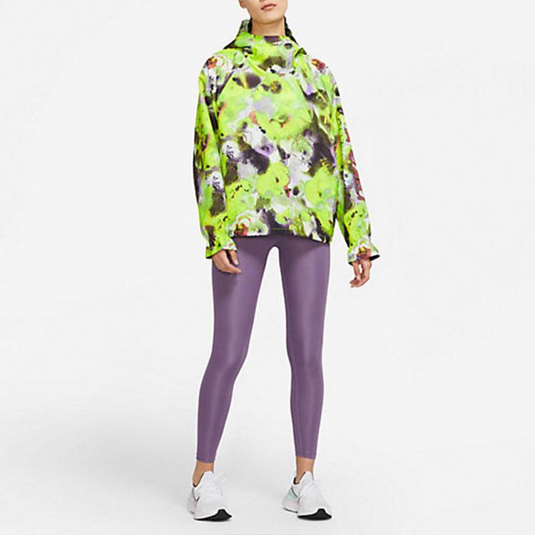 Nike Vintage Tie-Dye Sports Casual Jacket Women Jacket Green DM7550-321