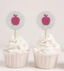 Darling Souvenir| Glitter Cupcake Toppers| Baby Shower  Birthday Party Dessert Decorations - Pack Of