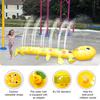 Inflatable Caterpillar Sprinkler Toys Backyard Water Toys for Family Fun Caterpillar Patio Water Sprinkler for Pool Parties Outdoor Games