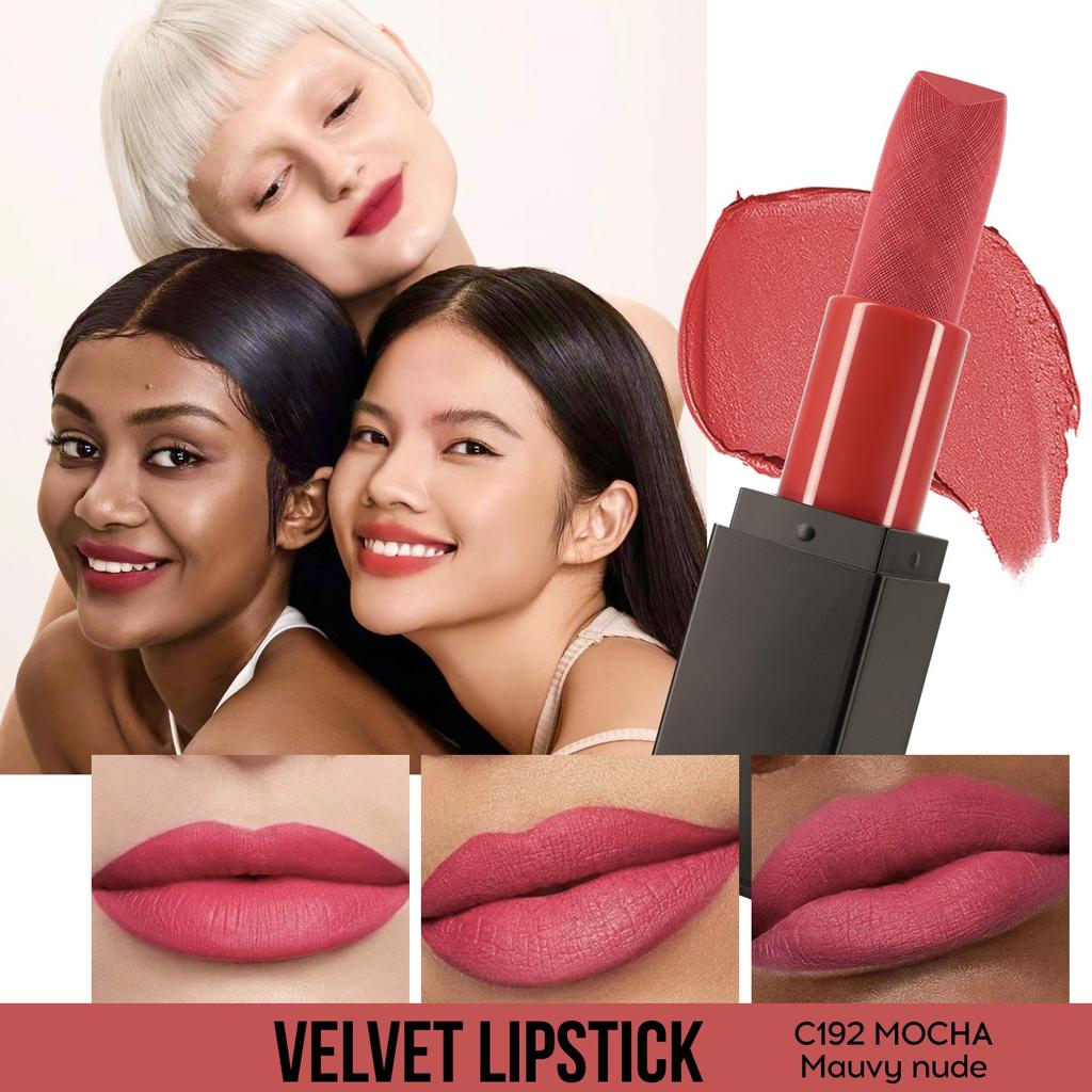 6-цветная помада European And American Velvet Natural Nude Lipstick