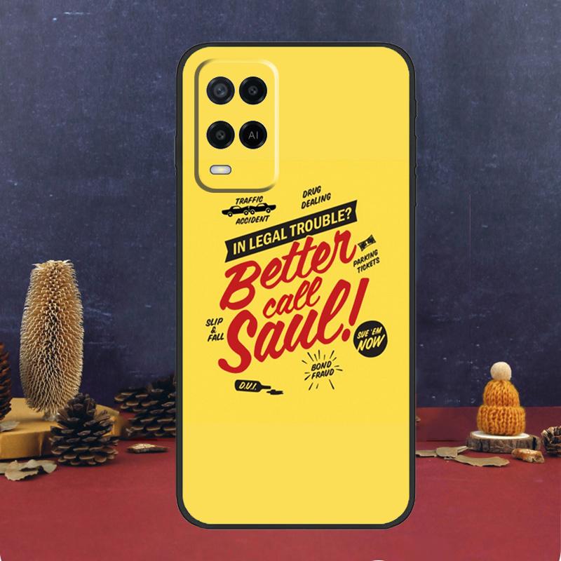 Better Call Saul For OPPO A96 A76 A16 A54 A74 A94 A58 A78 A98 A5 A9 A53 A52 A72 A91 A15 A17 A57 A77 A79 Case