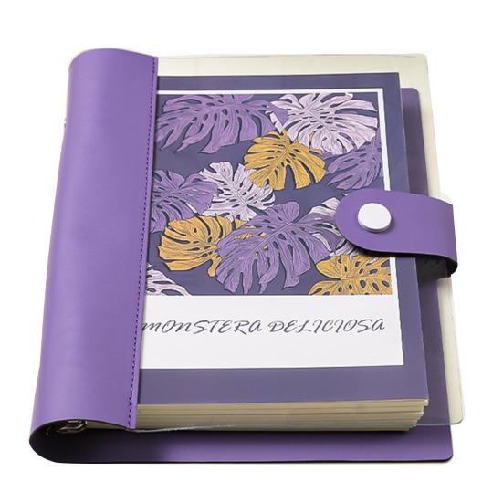 Блокнот формата A5 B5, 120 страниц, обложка из искусственной кожи, разлинованный, с отрывными листами, металлический