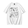 Loose Fit Unisexs Ocean Animals Tshirts Harajuku Trend Girls Short Sleeve Tee Summer Clothes Girl Casual Round Neck Cotton Tee