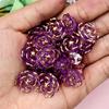 Handmade Materials  Fashion 20Pcs Necklace Pendant Bracelet DIY Beads DIY 17.6mm Acrylic Flower Beads  Jewelry Accessory