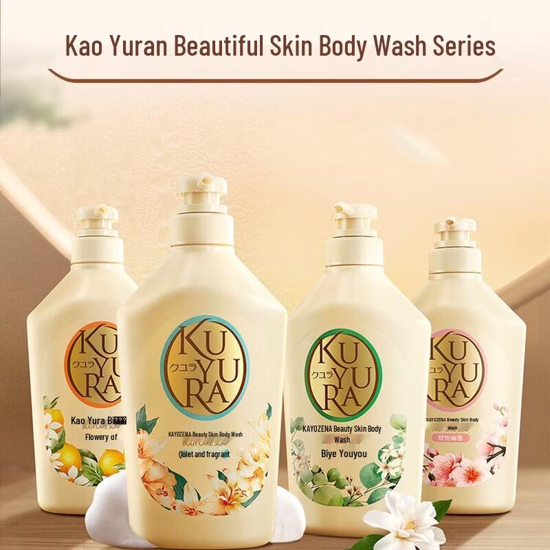 KAO Biore Yururu Ароматный гель для душа