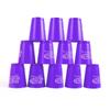 iWarner Sports Stax Stacking Cup Stacking, Purple