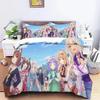 3D Печать Аниме Nekopara Сексуальная Девушка Комплект Постельного Белья Печатный Комплект С Наволочкой Пододеяльником Мягкий Размер Queen King Постельное Белье Домашний