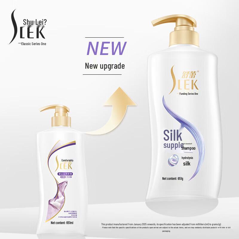 SLEK Silky Smooth Fragrance Shampoo & Shower Gel Set