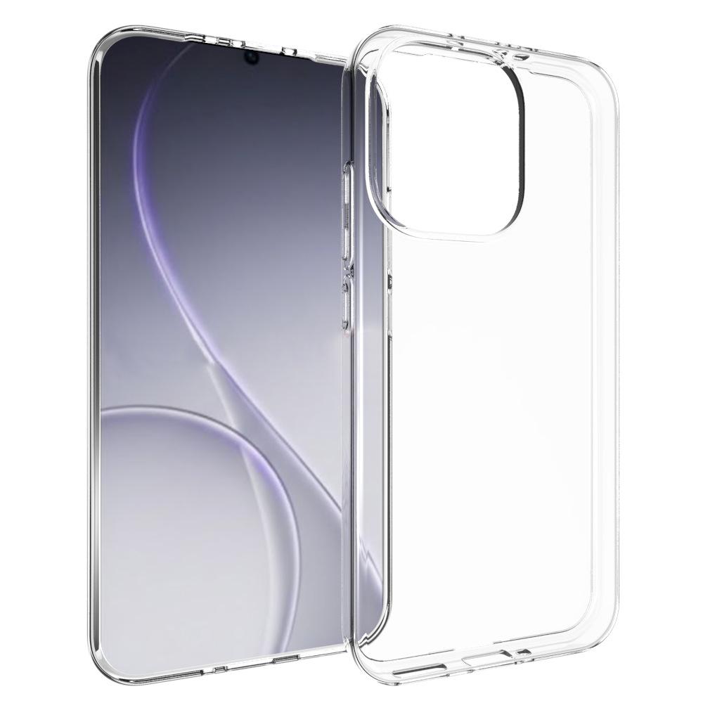 Для Oppo Reno15 Pro 5G (Глобальный)/Reno15 5G (Китай) Прозрачная задняя крышка телефона из ТПУ, устойчивая к водяным знакам