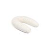 Doomoo Pregnancy Cushion &; 2-in-1 Nursing Twisty - Ultra Comfort - Filling with Ultra-fine Microbeads, Cream