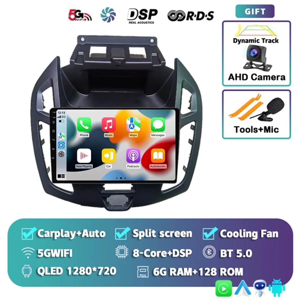 9-дюймовый радиоприемник Android 14 аудио для FORD TRANSIT Connect 2014 2015 CarPlay WITSON Multimídia Automotivo GPS WIFI DSP автомобильная стереосистема 2Din