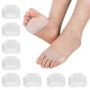 FUYULE Foot Support, Foot Protection Pads, Silicone Pads, Set of 8, Biogel Foot Care, Foot Support, Suitable for High Heels, Non-Slip