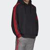 Adidas Originals X 424 R.Y.V. Asymmetrical Stripe Hoodie Men Hoodie Black FS6237