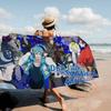BL Game D-Dramatical M-Murder Anime Beach Swimming Towel Soft Absorbent Washcloth Children's Gifts for Kids Travel Camping Gym