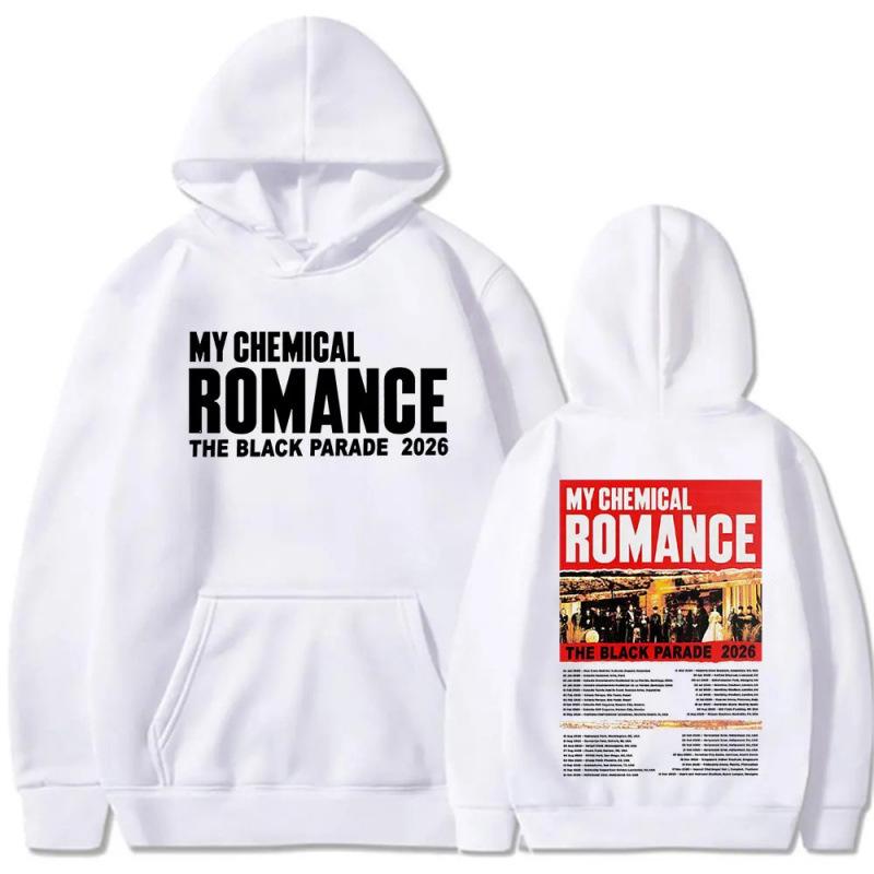 Толстовки Rock Band My Chemical Romance Черные