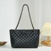 New Women's Bag Fashion Diamond Lock Tote Large Bag Women's Chain Handbag Single Shoulder Crossbody Women's Bag