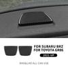 Real Soft Carbon Fiber Interior Trim For Subaru BRZ Toyota GR86 2021 2022 2023 2024 Car Rear Seat Top Cover Sticker Accessories