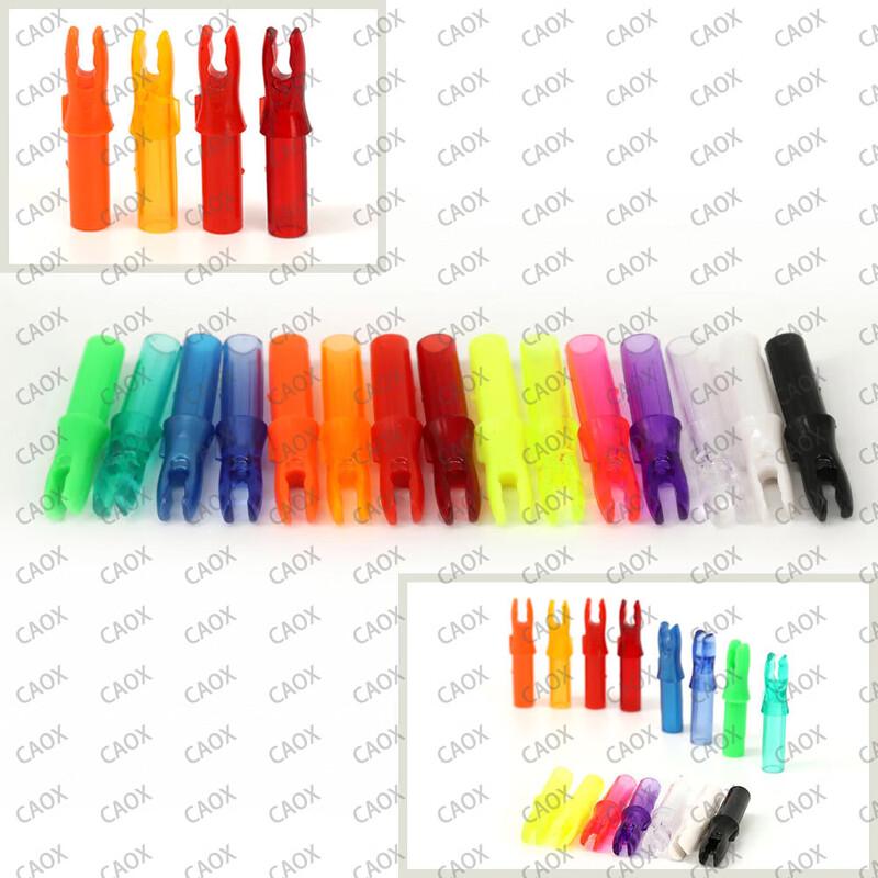 CAOXF 6.2mm Archery Arrow Nocks - 100 Pack