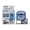 King Jim [Genuine] Tepra PRO Tape Cartridge Cleanly Peelable Label 12mm Blue Label/Black Letters Length 8m SC12BE