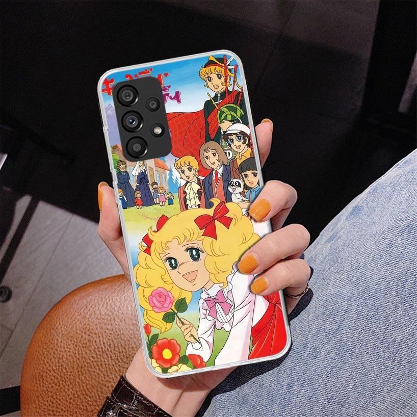 Аниме Чехол-конфета для Samsung Galaxy A17 A16 A15 A14 A13 A57 A56 A55 A54 A53 A37 A36 A35 A34 A33 A26 A25 A24 A23 Galaxy A16