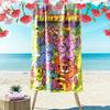 Cute Anime-style Cartoon 2D Flat Print Beach Towel, Large Soft Quick Dry Towel for Beach Camping SwimmingZSTJ0915273