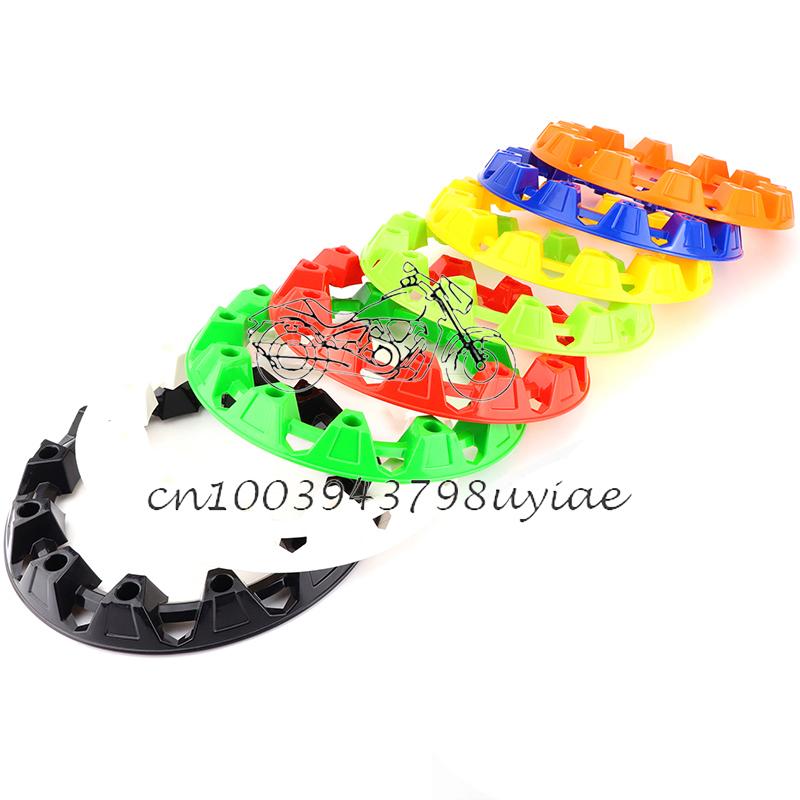 4 Pack 10 Inch Wheels ATV Wheel Trim Rim Caps Hub Protectors Universal Vehicle All Terrain Wheel Plastic Cover Accessories