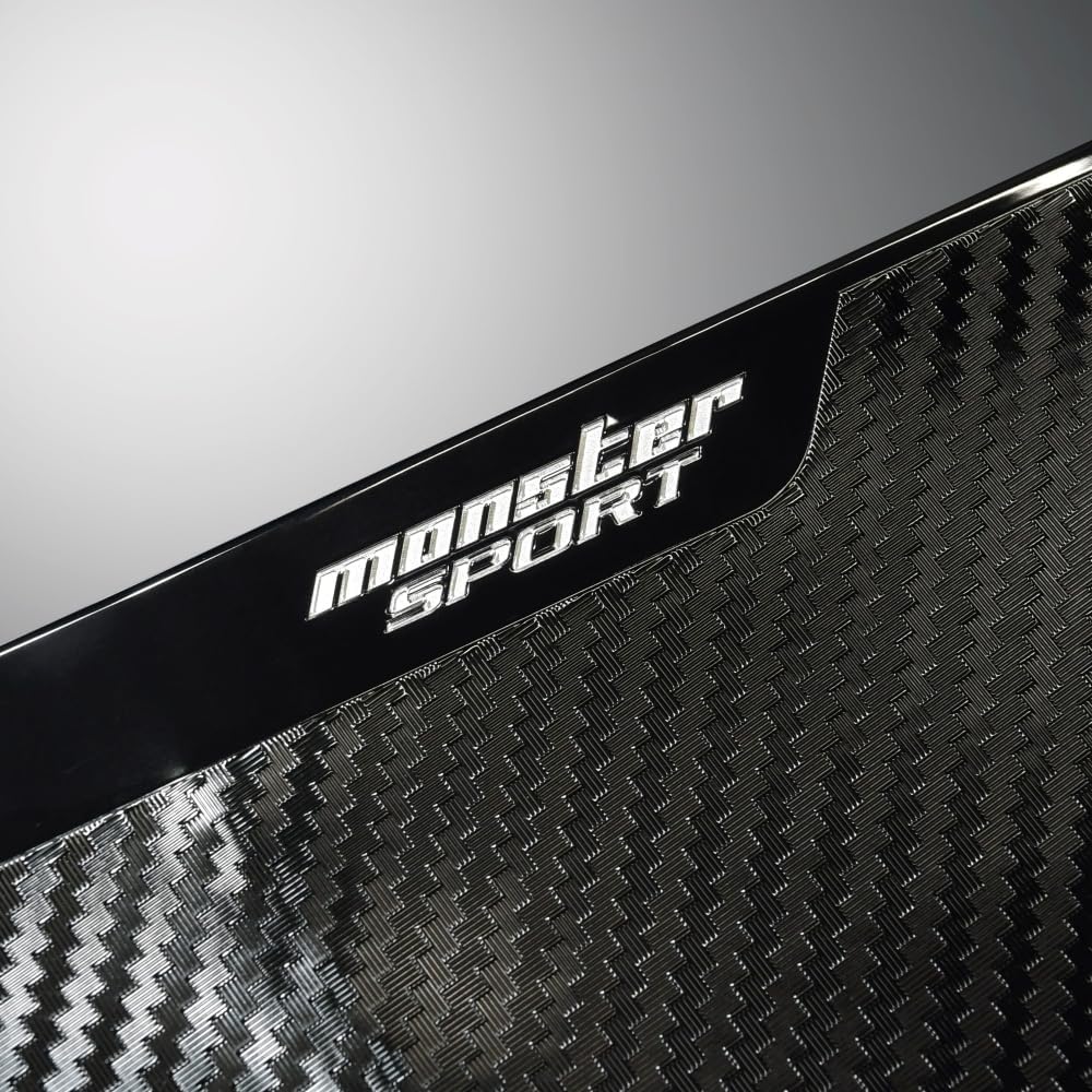 Monster Sport Door Inner Protector Set 2 Pieces Scratch Prevention Interior Protection Black