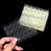 50 Sheets Nail Tips Glues Ultra-Thin Apply Fake Nails Accessories Practical Flexible Clear Adhesive Tabs Glue Stickers for Home