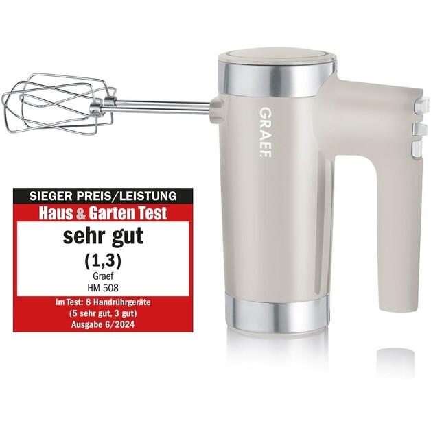 Ручной миксер Graef HM 508 Family Line taupe